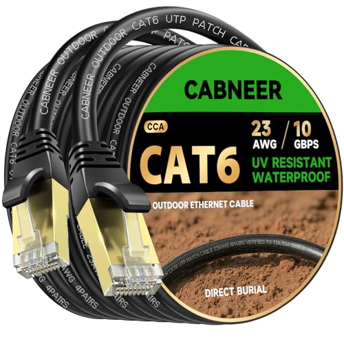 CABNEER Cat 6 Ethernet Cable 200 ft