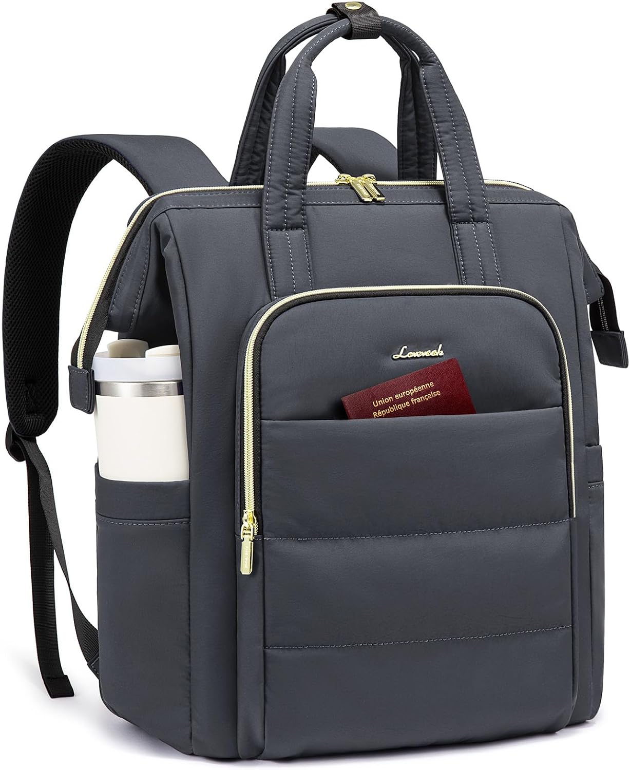 LOVEVOOK 15.6" Lightweight Puffer Backpack