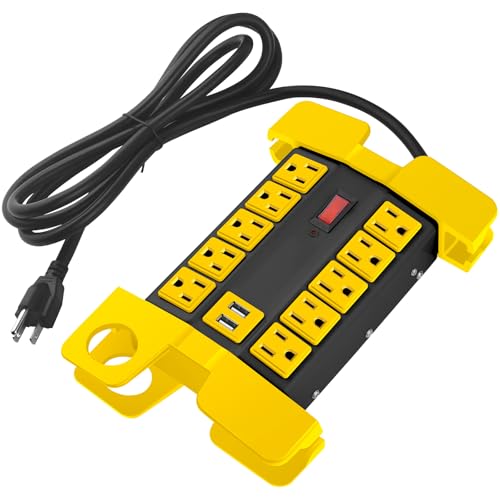 CCCEI Garage 10‑Outlet Surge Strip