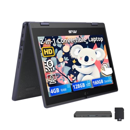 ASUS 11.6" HD Touchscreen 2-in-1 Laptop