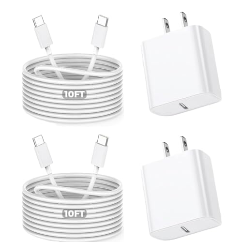 DreemTeam 10FT iPhone Fast Charging Cable (2-Pack)