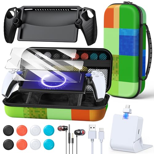 FYOUNG Accessories Kit for PlayStation Portal (Green)