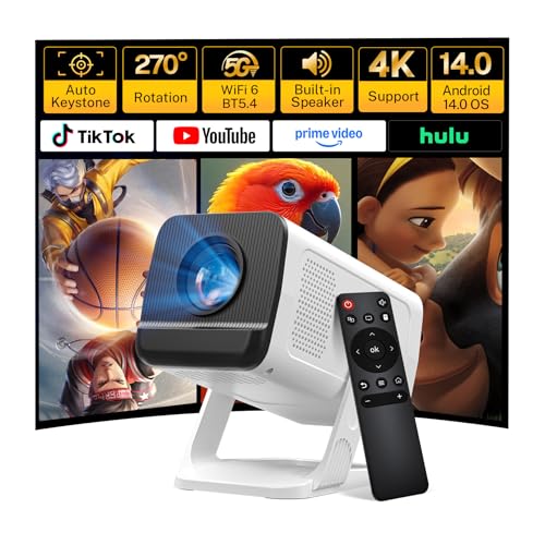 WEMI 4K Supported Mini Projector