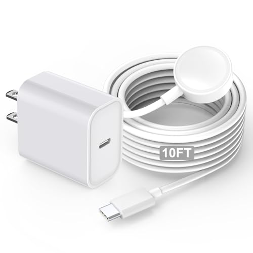 Nuinno 10FT Apple Watch Charger