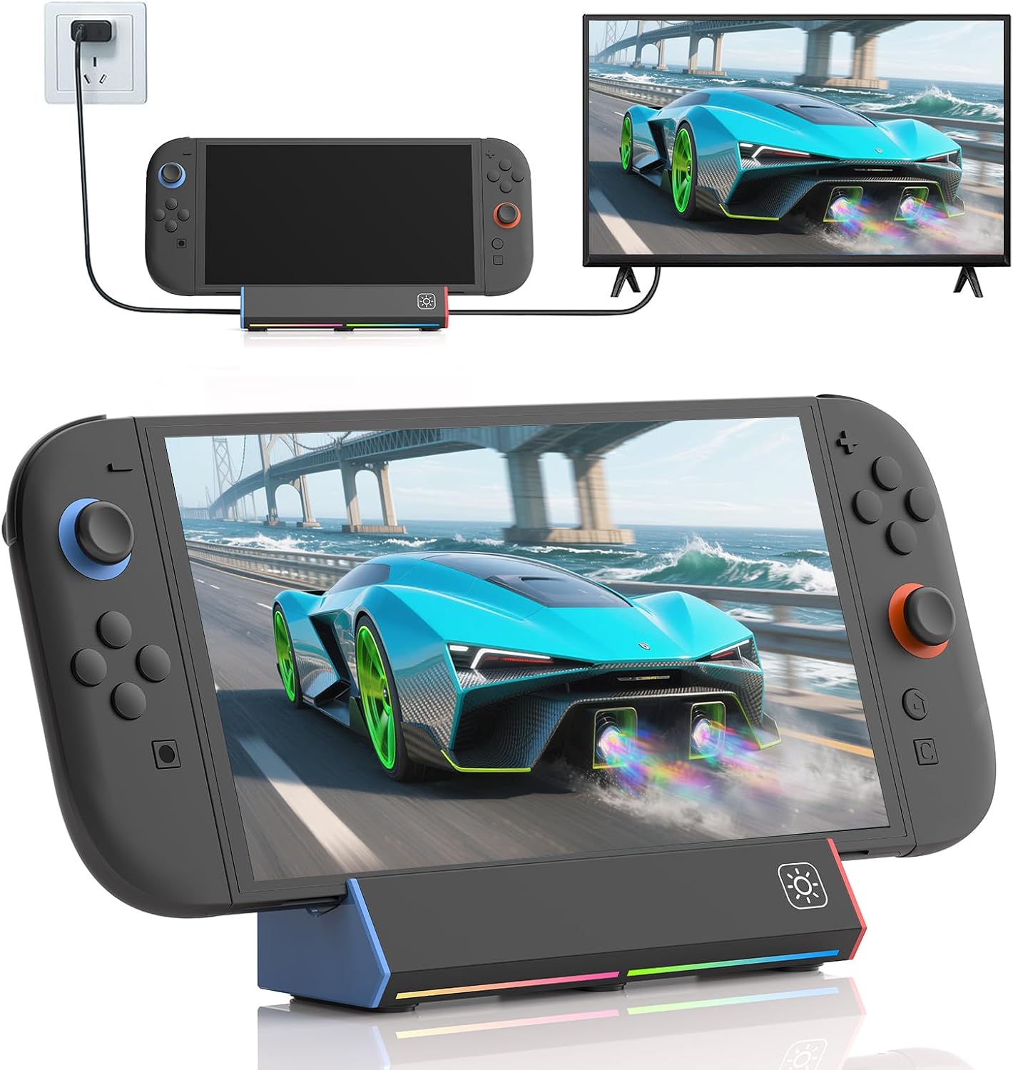 iPLYGAM Switch 2 Dock