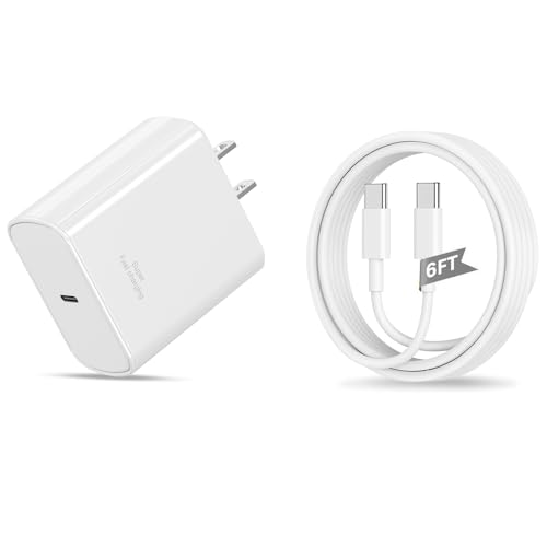 USB C Charger Block 100W Charging Station Hub GaN-III 6 Port Type C Travel Charger for Multiple Devices USB C Power Strip Adapter Plug Cube Brick for iPhone 17 16 15 14 13 12 Pro Max Air,iPad,Galaxy