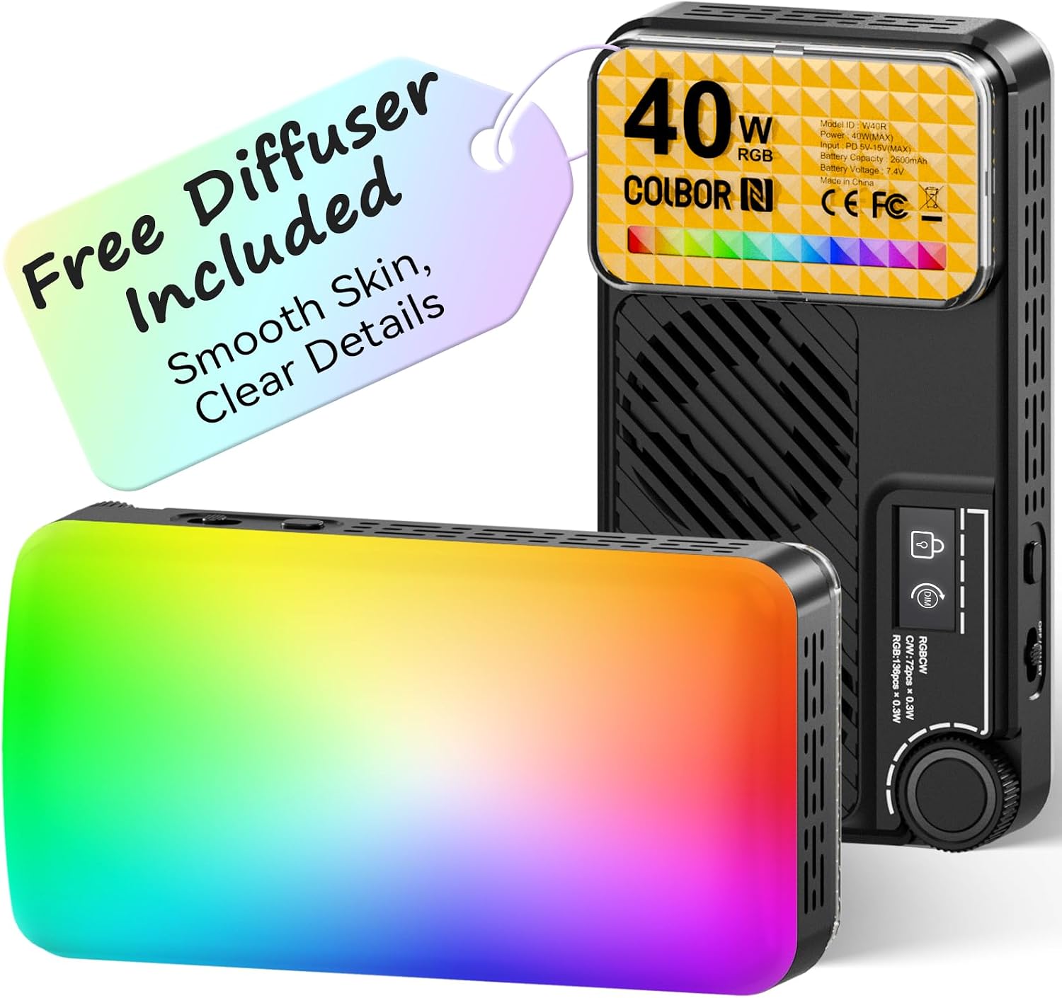 Moman 40W RGB Light