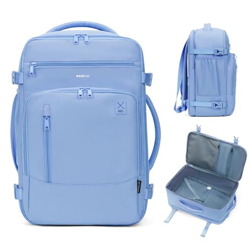 ECOHUB 17" Small Travel Backpack (Light Blue)