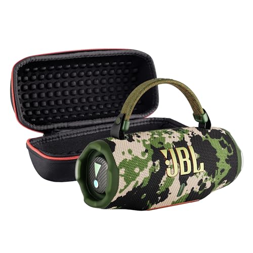 JBL Charge 6 Portable Bluetooth Speaker (Squad) | IP68 Waterproof, DustProof, and DropProof, Outdoor Wireless Audio |28Hrs Playtime + Travel Case Bundle