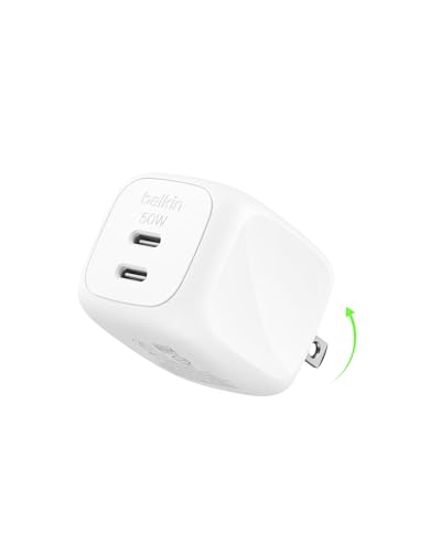 Belkin 2-Port USB C Charger Block 50W