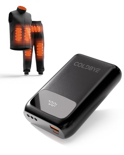 ColdBye 20000mAh Heated Vest Pack